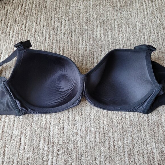 Torrid Curve Padded Bra Adjustable Black 40 Ddd - Picture 3 of 6
